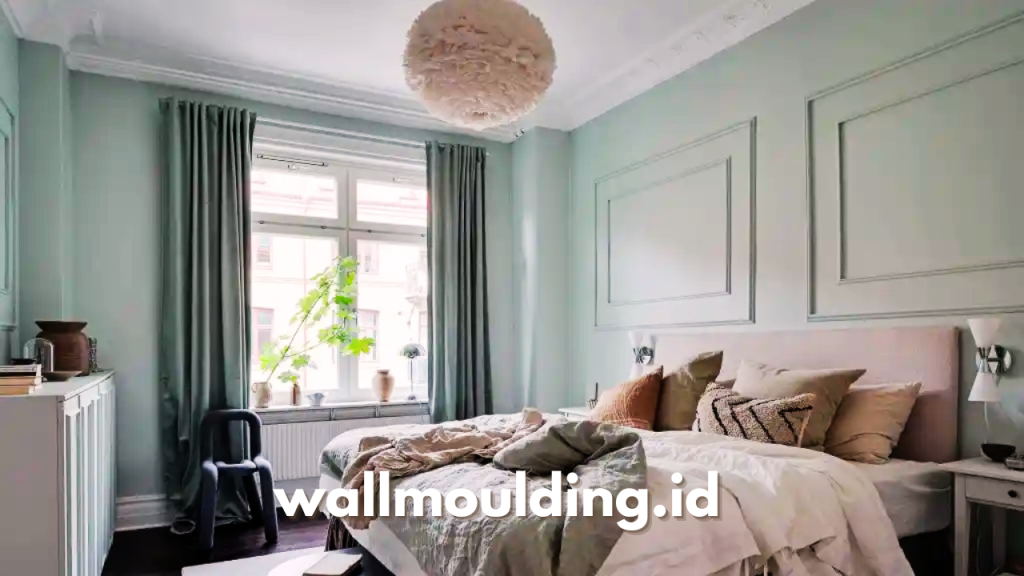 ide wainscoting kamar tidur