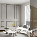 Wall Moulding Ruang Tamu: Desain Simple Tapi Mereka Suka