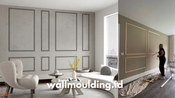 Wall Moulding Ruang Tamu: Desain Simple Tapi Mereka Suka