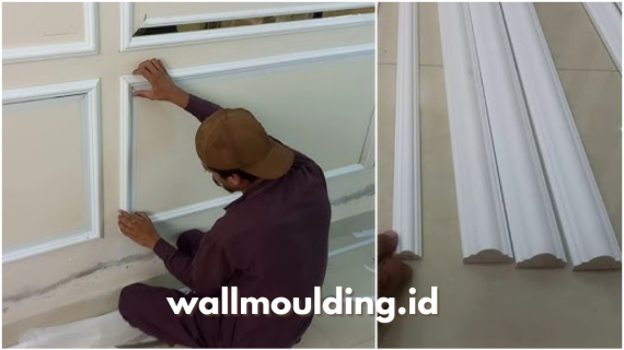 Perbandingan Bahan Wall Moulding Gypsum dan PVC: Bagus Mana?