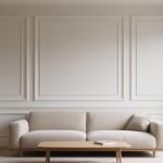 12 Ide Wall Moulding Ruang Tamu Minimalis yang Elegan dan Modern
